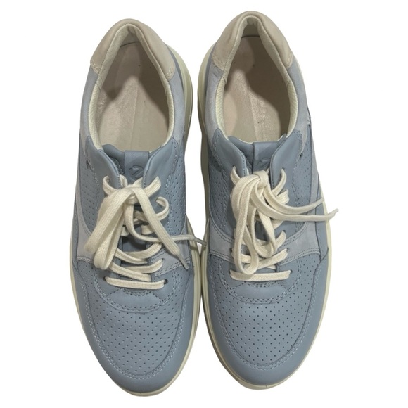 ECCO Women's Soft 7 Runner - Dusty Blue / Shadow White - Picture 6 of 7